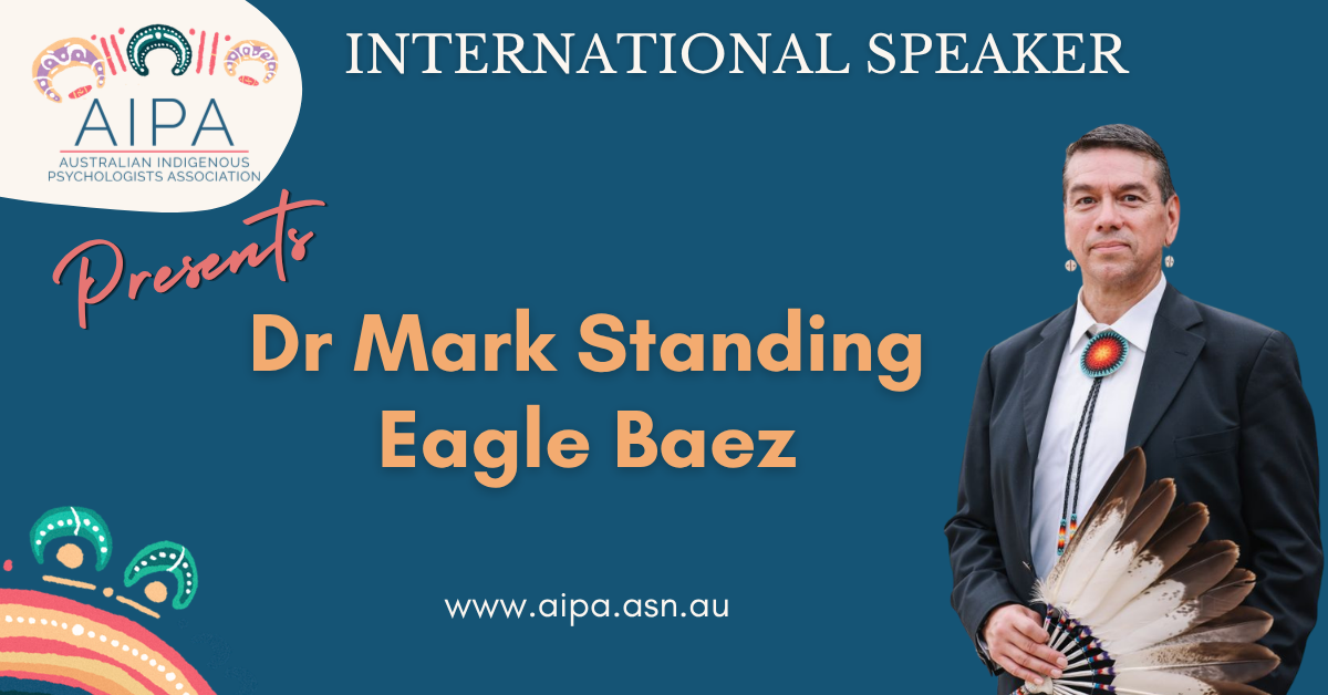 Featured image for “Speaking Tour by Dr Mark Standing Eagle Baez”